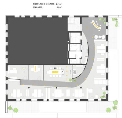 Gewerbeimmobilie mieten in Salzburg-Umgebung – 241 m², € 4.792 – Bild 2 von 5
