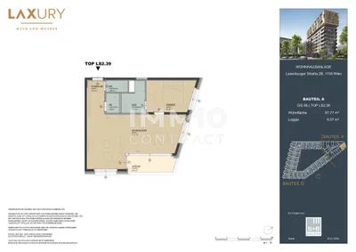 2-Zimmer-Wohnung kaufen in Wien – 57,77 m², € 440.000 – Bild 21 von 21