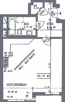 1-Zimmer-Wohnung kaufen in Wien – 45,8 m², € 185.000 – Bild 15 von 15