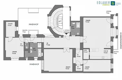 4-Zimmer-Wohnung mieten in Wien – 164,05 m², € 3.675 – Bild 24 von 25