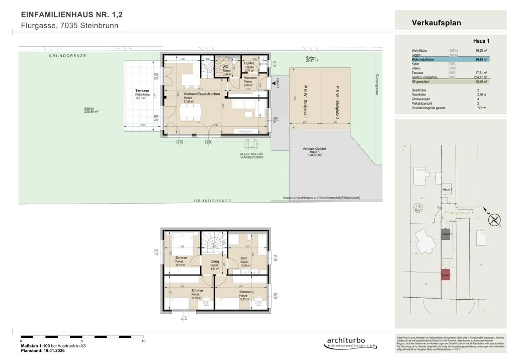 Neubau-Einfamilienhaus - Mehr Komfort. Mehr Wert. Weniger Kosten - Schlüsselfertig zum belagsfertigen Preis! - Widok 3
