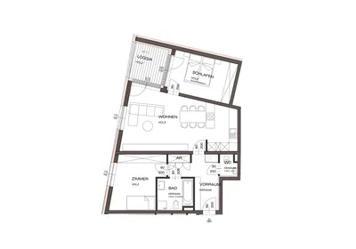 3-Zimmer-Wohnung mieten in Vöcklabruck – 70,87 m², € 1.259 – Bild 5 von 6