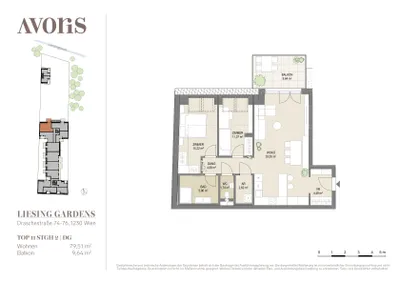 3-Zimmer-Wohnung kaufen in Wien – 79,51 m², € 569.000 – Bild 28 von 29