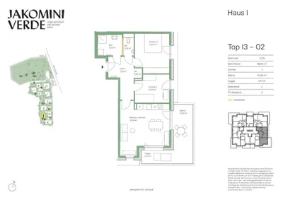 3-Zimmer-Wohnung kaufen in Graz – 68,25 m², € 314.000 – Bild 17 von 17