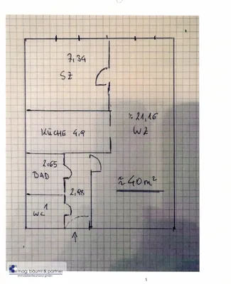 2-Zimmer-Wohnung mieten in Wien – 40 m², € 805 – Bild 13 von 13