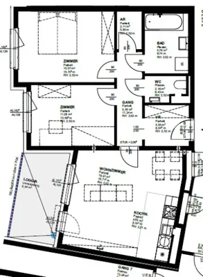 3-Zimmer-Wohnung mieten in Wien – 70,3 m², € 1.298 – Bild 14 von 14