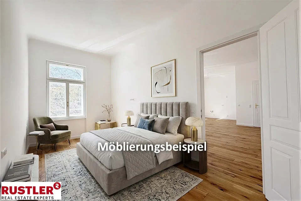 Altbauklassiker mit offenen Wohngefühl - Wohnen im Zentrum von Mödling - Ansicht 3