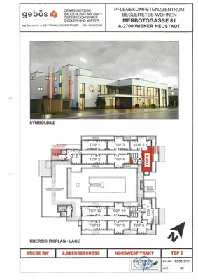 2-Zimmer-Wohnung mieten in Wiener Neustadt – 58,19 m², € 1.125 – Bild 10 von 12