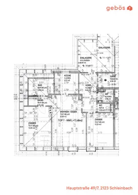 3-Zimmer-Wohnung mieten in Mistelbach – 73,48 m², € 680 – Bild 7 von 7
