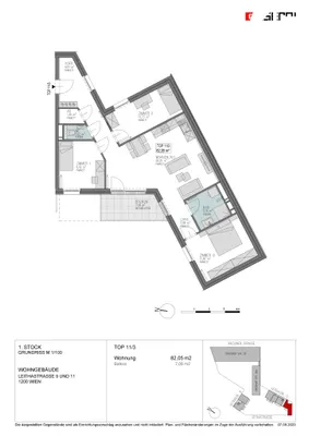 4-Zimmer-Wohnung mieten in Wien – 83,15 m², € 1.450 – Bild 14 von 14