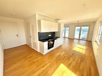 Moderne 1-Zimmer-Wohnung mit Balkon + Gym + Sauna -direkt bei U2-Donaumarina in 1020 Wien zu mieten – Bild 3