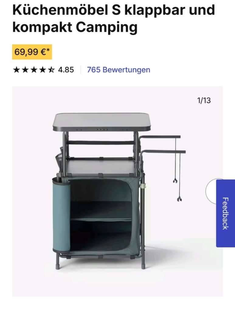 Decathlon Camping Kche faltbar,  50,- (8321 St. Margarethen an der Raab)  - willhaben