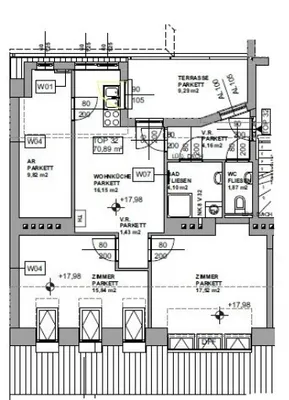 3-Zimmer-Wohnung kaufen in Wien – 70,89 m², € 420.000 – Bild 11 von 12