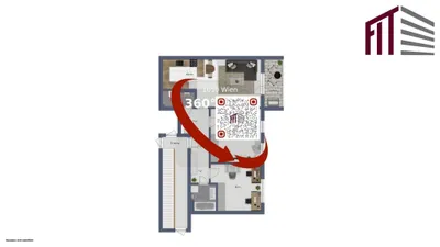 3-Zimmer-Wohnung mieten in Wien – 75 m², € 1.502 – Bild 1 von 11