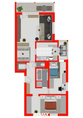 3-Zimmer-Wohnung kaufen in Sankt Pölten Land – 74,9 m², € 127.000 – Bild 15 von 16