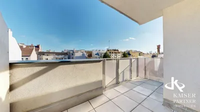 Citylage, 4-Zi-Dachgeschosswohnung mit Terrasse! – Bild 2