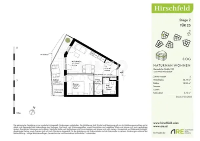 2-Zimmer-Wohnung kaufen in Wien – 45,19 m², € 271.000 – Bild 11 von 11