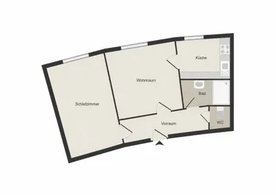 2-Zimmer-Wohnung kaufen in Wien – 56 m², € 259.900 – Bild 14 von 15