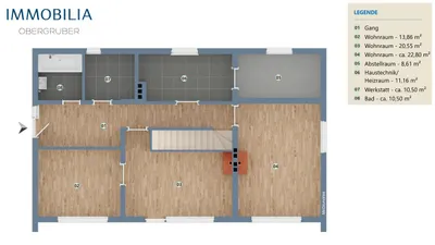 6-Zimmer-Haus kaufen in Amstetten – 160 m², € 288.000 – Bild 29 von 30
