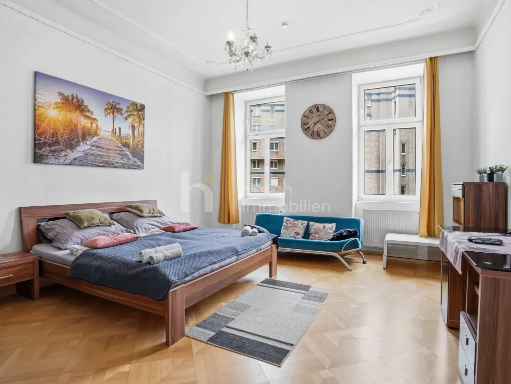 Altbau mit Freiraum nahe Donaukanal - Wohnungen mit Garten, Balkon oder Loggia - Ansicht 2