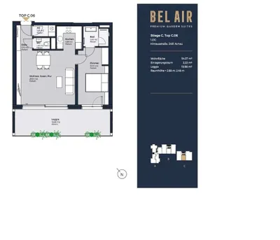 2-Zimmer-Wohnung kaufen in Mödling – 54,09 m², € 399.000 – Bild 13 von 14