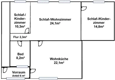 4-Zimmer-Wohnung mieten in Sankt Veit an der Glan – 87 m², € 1.031 – Bild 31 von 31