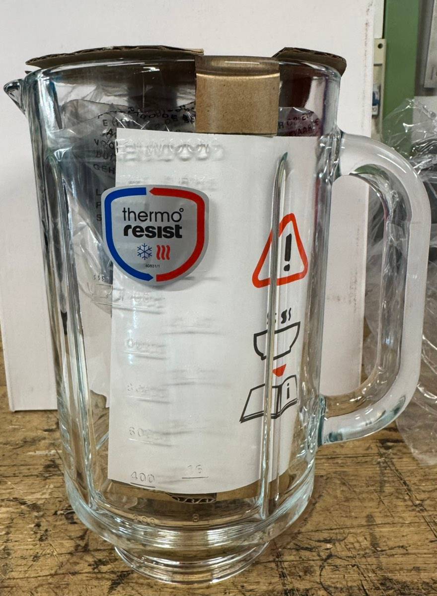 Kenwood Glas-Mixaufsatz ThermoResist KAH359GL / KAH359NS - neu