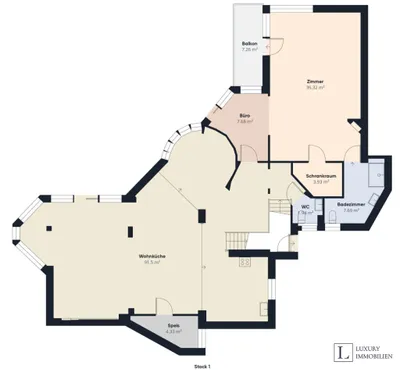 7-Zimmer-Haus mieten in Tulln – 638 m², € 8.900 – Bild 35 von 36