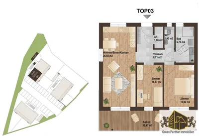 3-Zimmer-Wohnung kaufen in Weiz – 70 m², € 235.000 – Bild 27 von 28