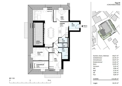 4-Zimmer-Wohnung kaufen in Kirchdorf an der Krems – 111,77 m², € 498.170 – Bild 17 von 17