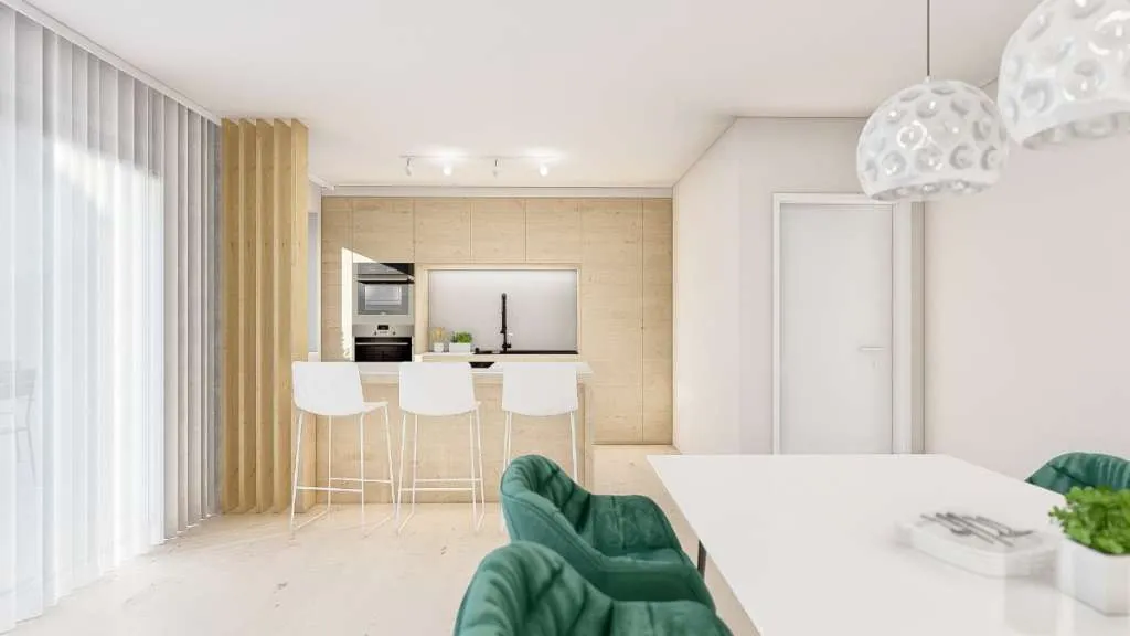 Bungalow 131 mit Flachdach ohne Grundstück – pohled 3