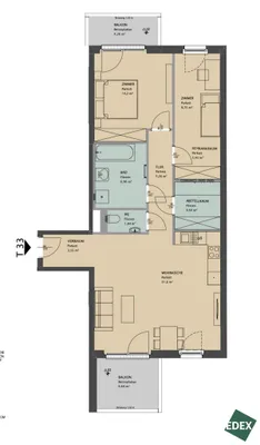 3-Zimmer-Wohnung mieten in Wien – 80 m², € 1.649 – Bild 9 von 9