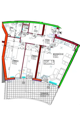 Wohnung mieten in Horn – 88,23 m², € 1.088 – Bild 3 von 7