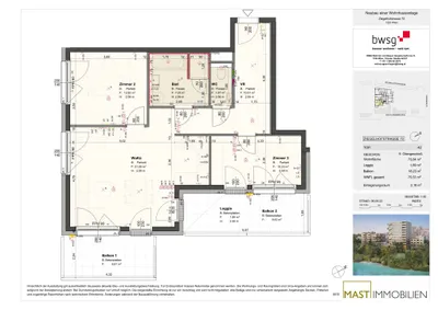 3-Zimmer-Wohnung kaufen in Wien – 73,64 m², € 499.000 – Bild 16 von 17