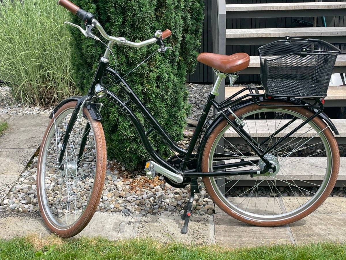 damen pegasus e bike PEGASUS E-City Bike SOLERO E8F PLUS 500 2021 Schwarz Aluminium - 2. Hand