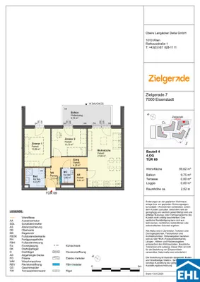 3-Zimmer-Wohnung kaufen in Eisenstadt – 59,6 m², € 293.000 – Bild 13 von 13