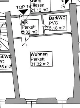 1-Zimmer-Wohnung mieten in Wels-Land – 42,32 m², € 508 – Bild 5 von 5