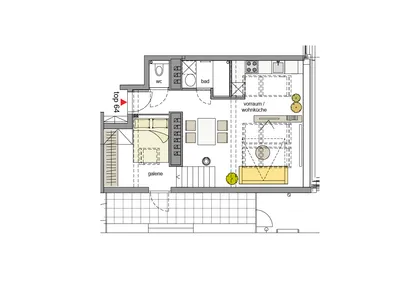 2-Zimmer-Wohnung mieten in Wien – 45 m², € 990 – Bild 9 von 10
