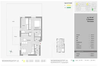 3-Zimmer-Wohnung mieten in Graz-Umgebung – 64,35 m², € 1.250 – Bild 15 von 15