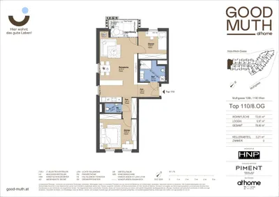 3-Zimmer-Wohnung kaufen in Wien – 72,12 m², € 695.000 – Bild 20 von 20