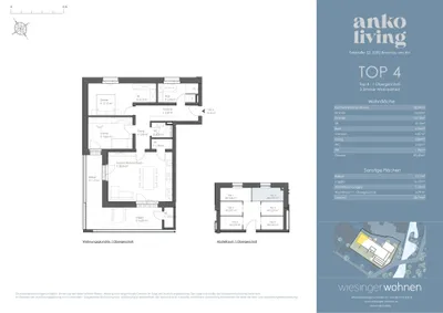 3-Zimmer-Wohnung kaufen in Braunau am Inn – 83,4 m², € 425.340 – Bild 9 von 9