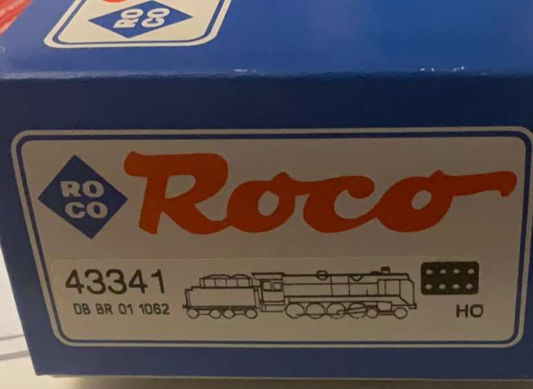 【保証付き】HO ROCO 43341 DB BR 01 1062 蒸気機関車thh032303 外国車輌
