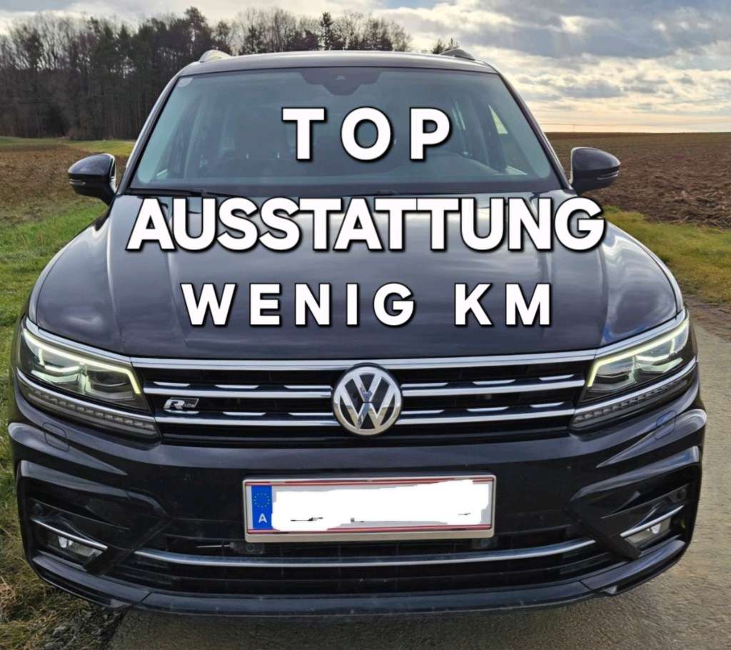 VW Tiguan 2,0 TDI SCR Comfortline R-LINE NAVI SHZ AHK LED, v SUV / Geländewagen