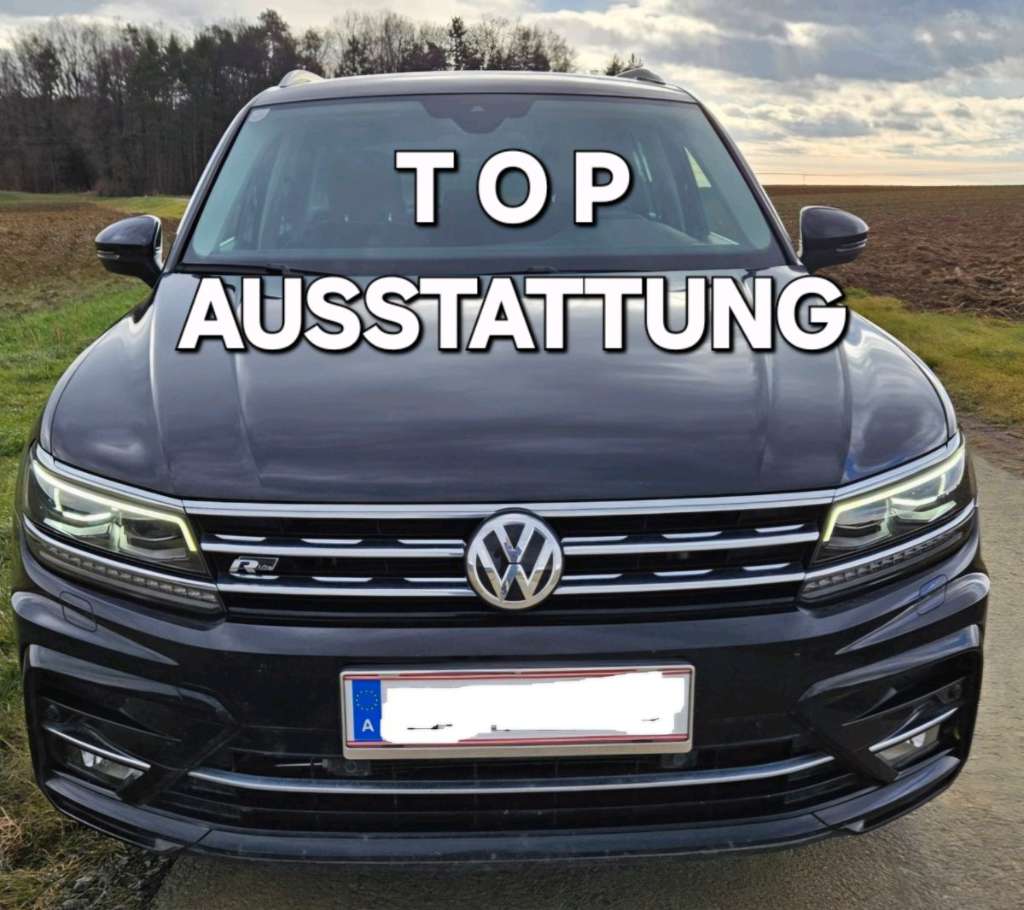 VW Tiguan 2,0 TDI SCR Comfortline R-LINE NAVI SHZ AHK LED, viele EXTRAS mehr SUV / Geländewagen