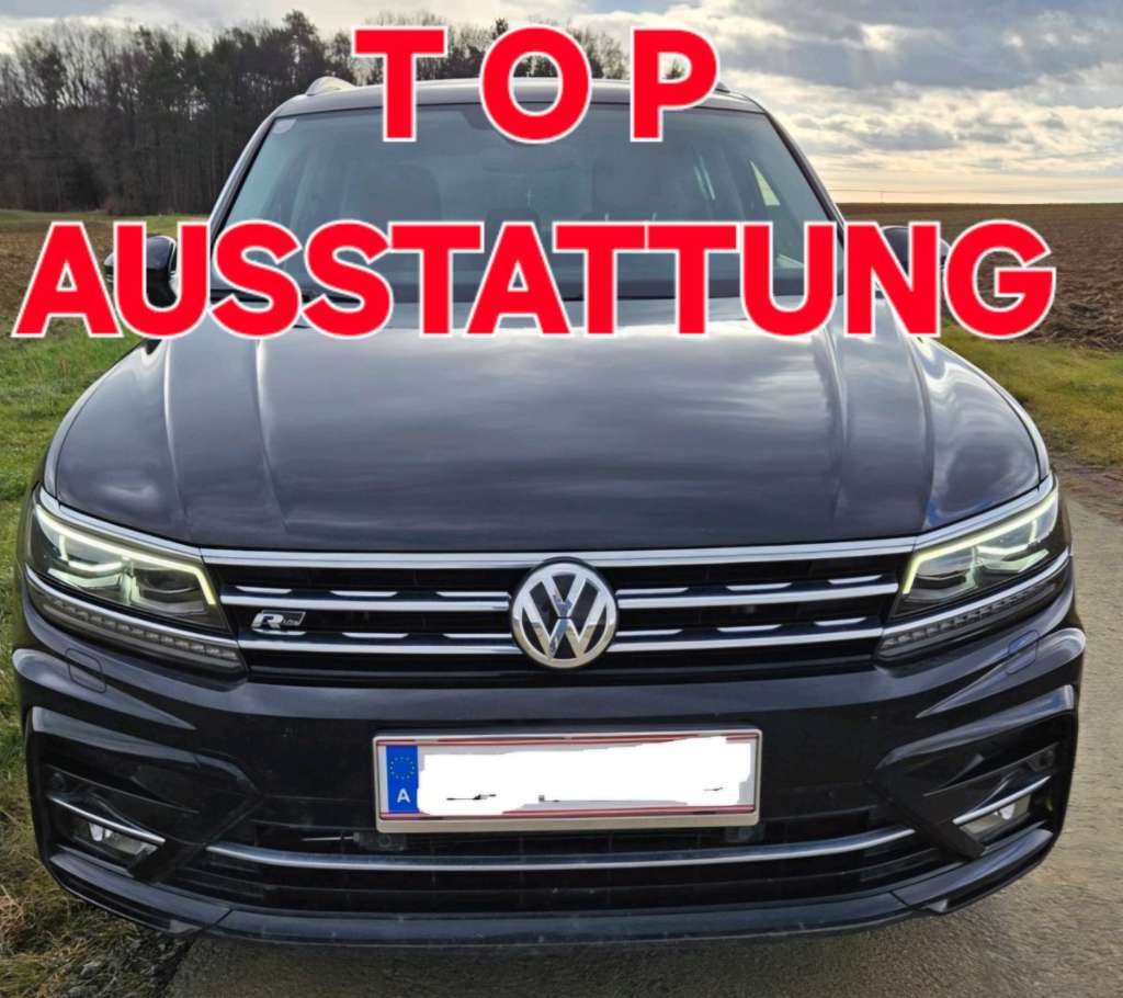 VW Tiguan 2,0 TDI SCR Comfortline R-LINE NAVI SHZ AHK LED WR SUV / Geländewagen