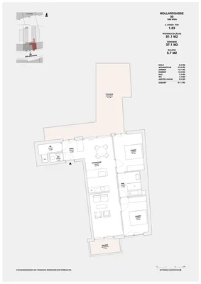 3-Zimmer-Wohnung mieten in Wien – 81,1 m², € 2.399 – Bild 24 von 24