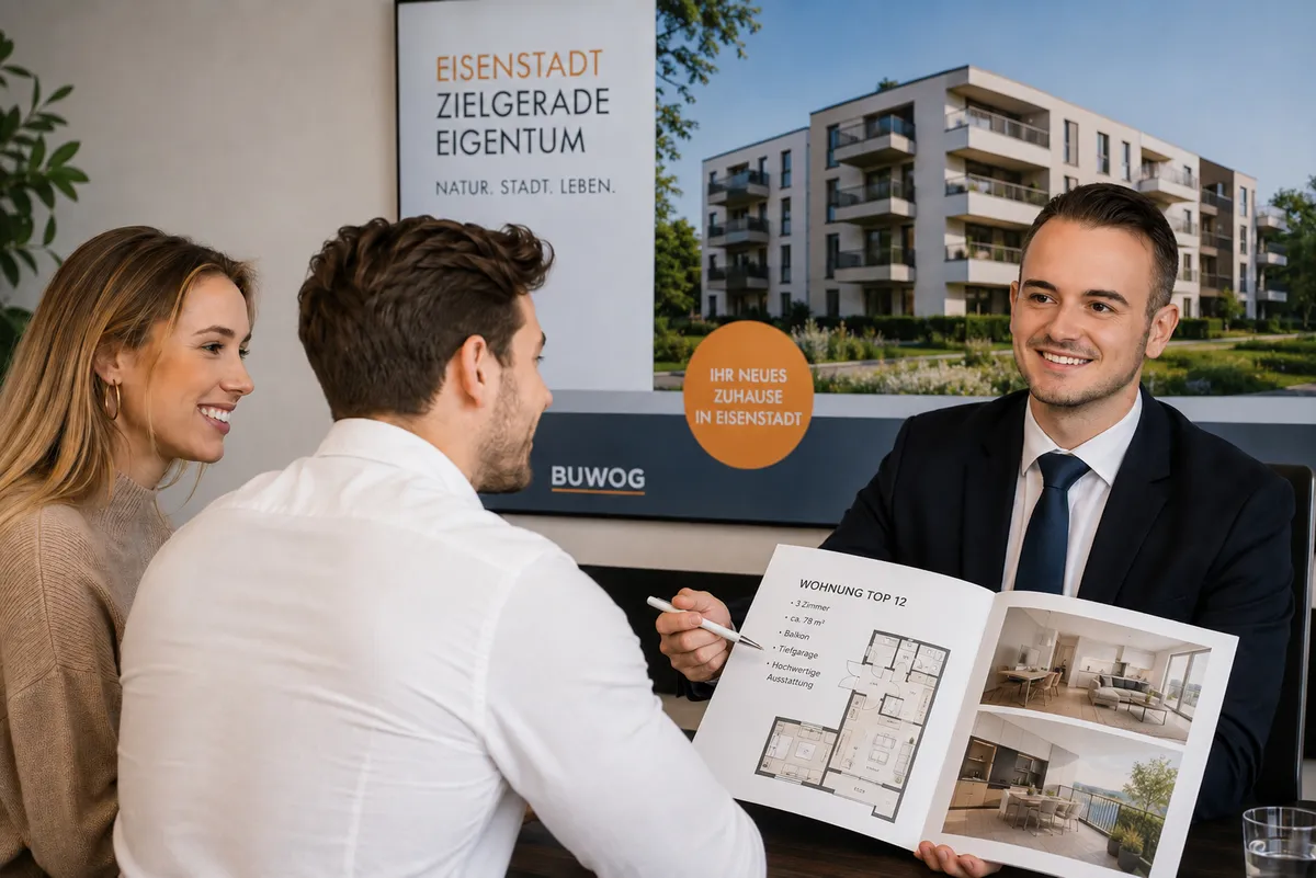 ZIELGERADE Eisenstadt Tür 52 - Anlegerwohnung mit Vertriebs-Service für Anleger - Ansicht 2