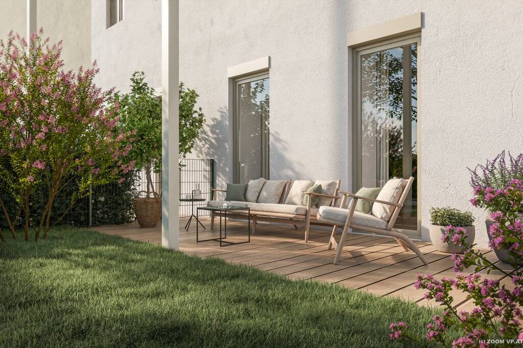 MAISON 29 - Garten-Maisonette mit gigantischer Wohnküche (ca. 46 qm) und Raumhöhen über 3,30 m! - Ansicht 2
