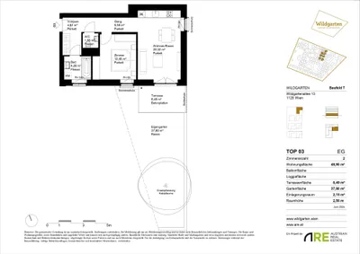 2-Zimmer-Wohnung mieten in Wien – 48,95 m², € 920 – Bild 14 von 21