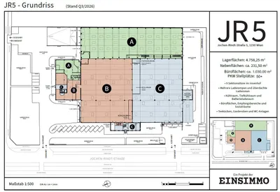 Gewerbeimmobilie mieten in Wien – 4 650 m², € 7 – Bild 12 von 14